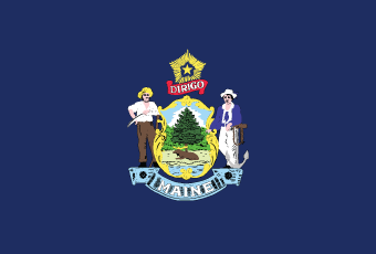 Maine flag